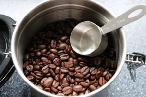 Materialien für Kaffeedosen